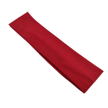 New Summer Sports Yoga Headbands for Women Adjustable Men Running Absorb Sweat Elastic Hair Bands Solid Color Headband Wholesale