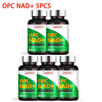 Natural Energy Anti Wrinkle NAD+ Supplement Capsules- Anti AginShrink Pore Lifting Firming , 60 Capsules