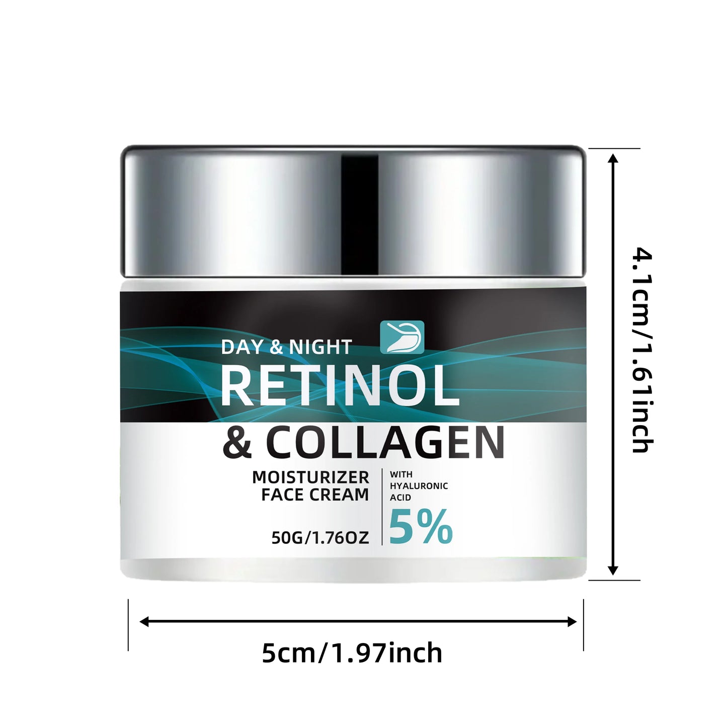 Ottilavie Retinol Collagen Cream: Firming + Hydration, Face & Body Use, 1.76oz/1.06oz - Xmas/Valentine Gift (All Skin Types)