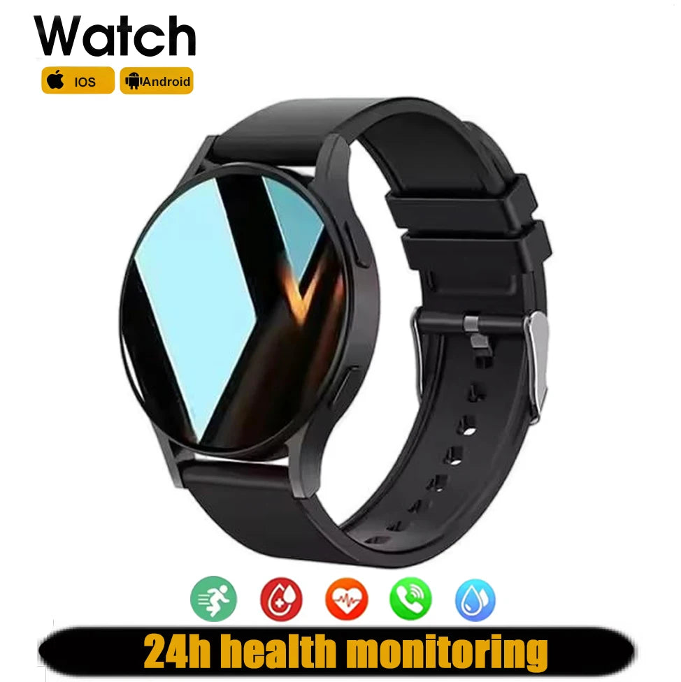 2025 Smart Watch 6 Men And Woman 1.44 Inch Screen Bluetooth Call Heart Rate Health Sleep Monitor For Wacthes 6 Pro Updates Phone