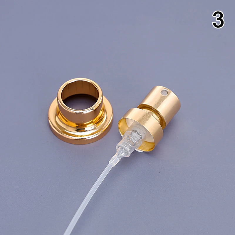 1pcs Bottle Cap Fine Mist Sprayer Bottle Sprayer Used For 15mm Bayonet Type Electrochemi Aluminum Perfume Bottle Matching Nozzle