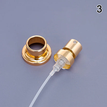 1pcs Bottle Cap Fine Mist Sprayer Bottle Sprayer Used For 15mm Bayonet Type Electrochemi Aluminum Perfume Bottle Matching Nozzle