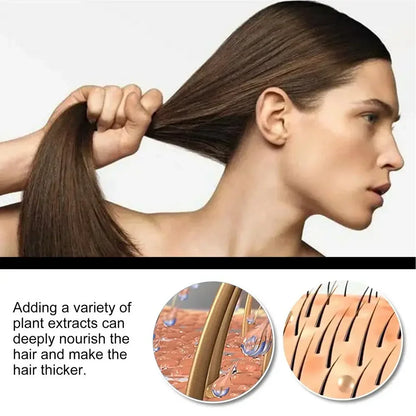 Batana Oil Spray Repairs Baldness Strengthens Hair Natural Nourishment Hereditary Loss Treatment,Moisturizes Scalp All Genders