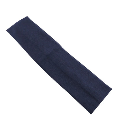 New Summer Sports Yoga Headbands for Women Adjustable Men Running Absorb Sweat Elastic Hair Bands Solid Color Headband Wholesale