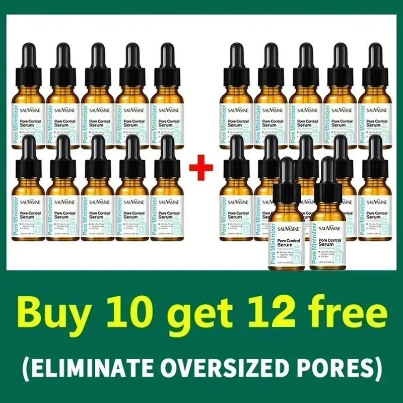 Facial Pore Shrinking Serum Fine Pores Firming Skin Increasing Skin Elasticity Moisturizing Brightening Essence Skin Care