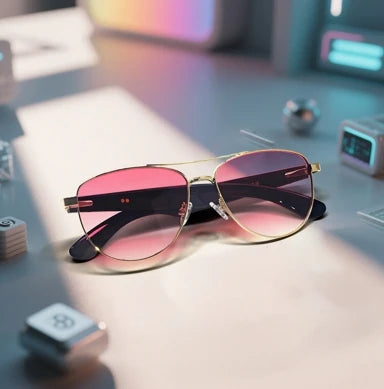 GT-32 AI Smart Photochromic Glasses Multifunction Camera Bluetooth5.3 Call Voice Assistant Music Player Translate Glasses