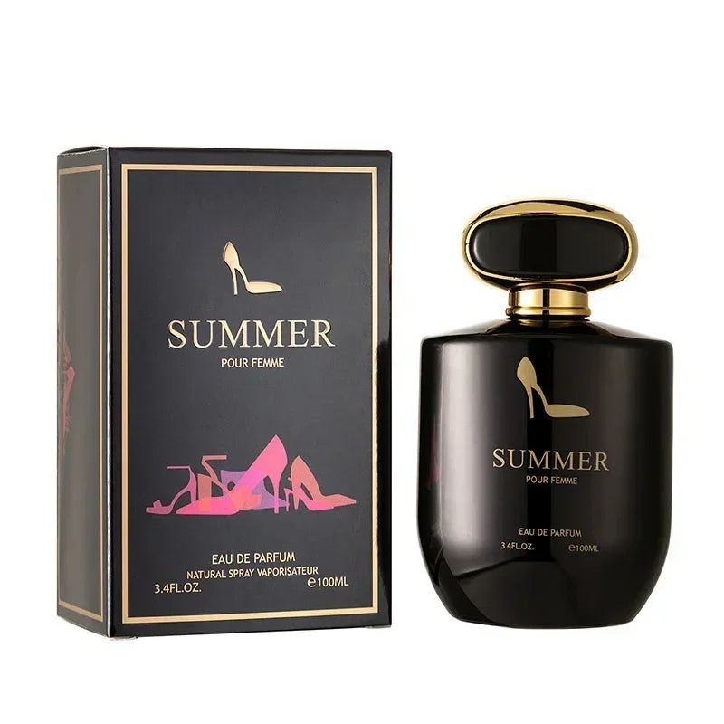 100ML Perfumes De Mujer Perfumes Árabes Originales Fresh Citrus Floral Scent Eau De Toilette with A Long-lasting Fragrance