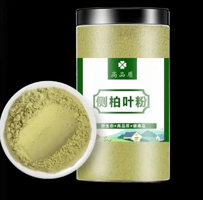 Natural Platycladus Orientalis Leaf Powder 250g Wild Chinese Cypress Herb | For Hair & Traditional Usage