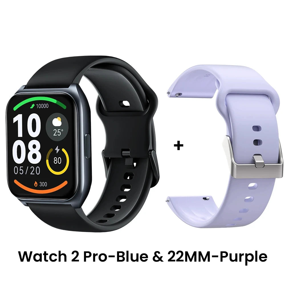 HAYLOU Watch 2 Pro (LS02 Pro) Smartwatch 1.85inch Large Display 100 Workout Modes Smart Watch for Men Heart Rate Monitoring