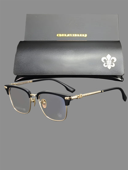 2025 Ultra Light Pure Titanium Fashion Luxury Women Square Business Glasses High Quality Men Optical Prescription Glasses Frame