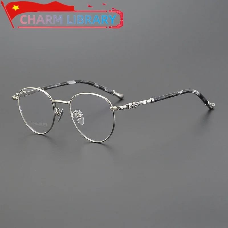 Eyeglass Frame For Men Titanium Acetate Designer Luxury Brand Women Myopia Reading Titanium Eyeglasses Prescription Eyewear