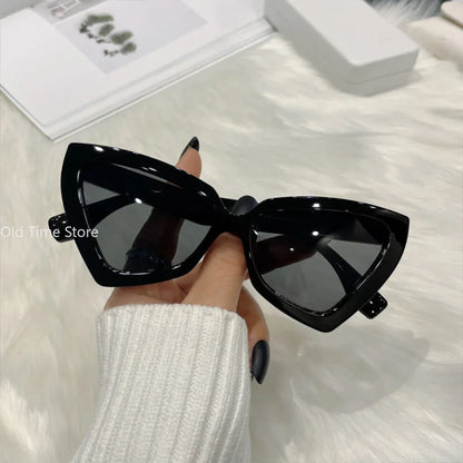 New Fashion Cat Eye Sunglasses Female Luxury Brand Designer Sun Glasses for Women Travelling Sun Shades Glasse y2k Gafas De Sol
