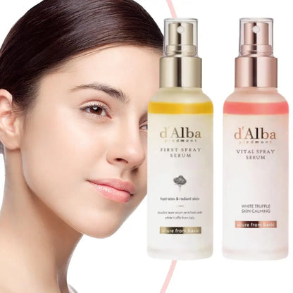 D'Alba Hyaluronic Acid Nicotinamide Face Essence Replenishment Moisturize Shrink Pore Brighten Skin Care Firming Facial serum