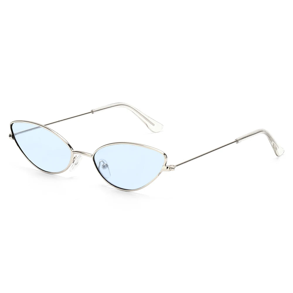 Hip Hop Metal Frame Fishing Women's Eyewear Women Men Sunglasses Round Sun Glasses Shades