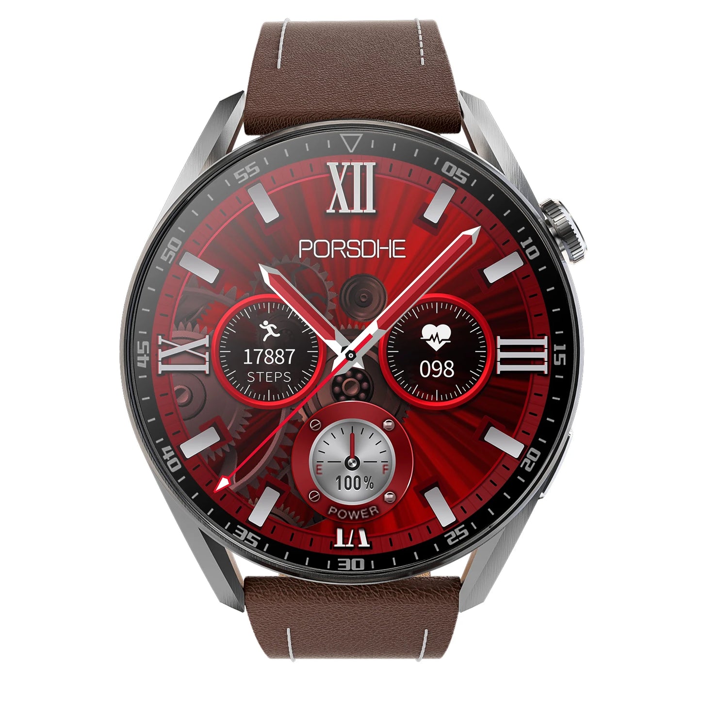 2025 Original Men's smartwatch BT call NFC AI voice assistant Health monitoring Breathing exercises Circular Sports watch