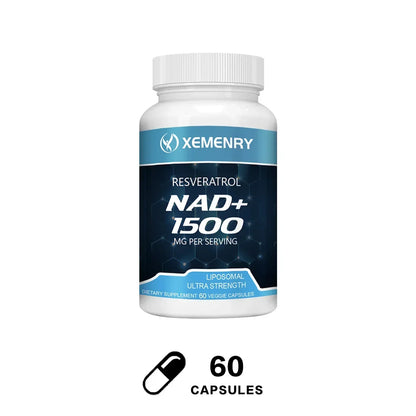 NAD + Resveratrol - Anti aging, Boost Energy, Promotes Cell Repair and Skin Health