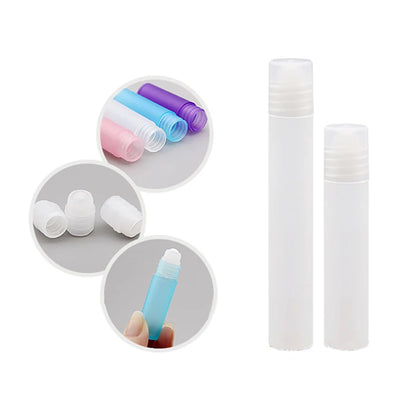 5/8/10ml Empty Perfume Roll Roller Ball Bottle On Plastic Liquids Oil Container Refillable Bottles Holders New Bottling Bottle