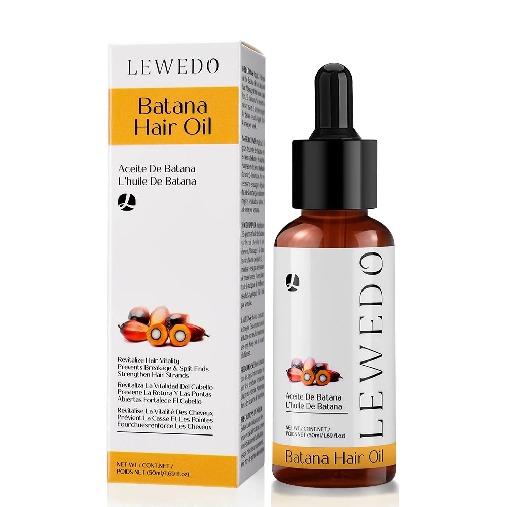 30ml Batana Anti Hair Loss Spray 50ml Batana Hair Growth Essence Oil Repair Damaged Prevent Split Ends Fast Regrowth Hair Oil