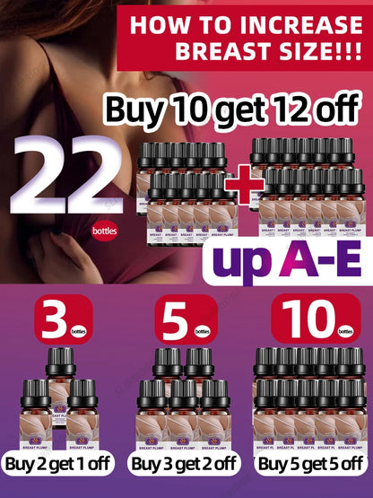 Fast Breast Growth Enlargement Cream Chest Lift Firm Enhancer Care Oil Butt Breast Plump Growth Massage Boobs Bigger Body Care