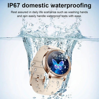 2024 New For Huawei Fashion Smart Watch Women Heart Rate  AMOLED HD Ladies Bracelet Call IP67 Waterproof Heart Rate Smartwatch