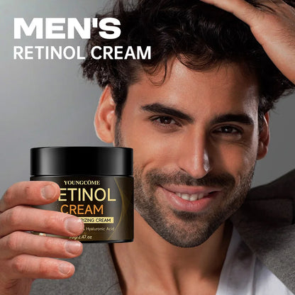 Men's Retinol Moisturizing Cream - Anti-Aging, Wrinkle-Reducing, Skin-Firming Face Cream for Men,Restores Youthful Glow 40g/70g
