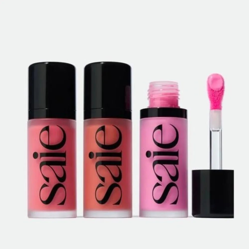 Saie Liquid Blush Quick-drying Non-sticky Lightweight Moisturizing Natural Soft Texture Creates 3-dimensional Makeup Face Makeup