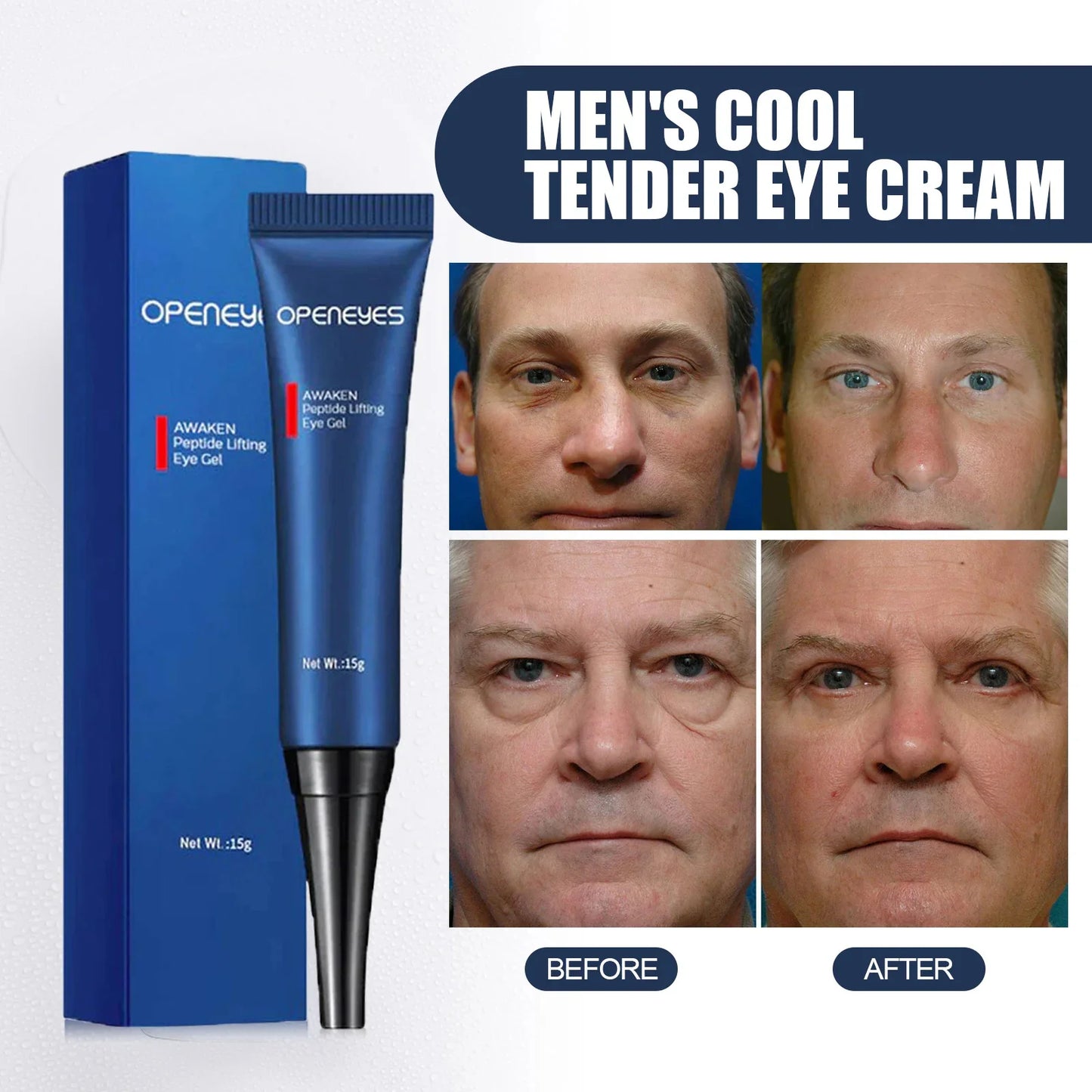 Men Retinol Eye Bags Remover Cream