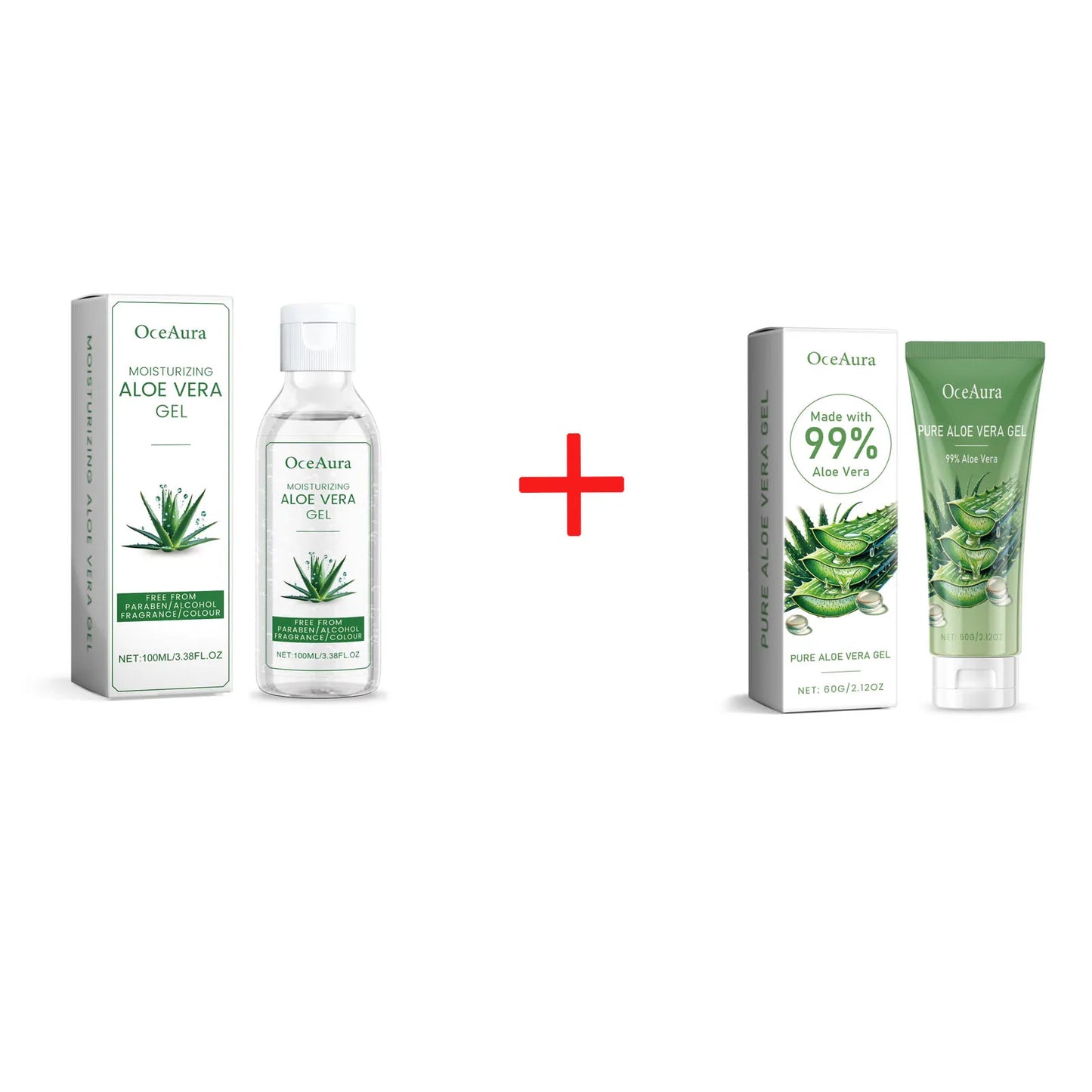 Aloe Vera Gel Pore Shrinking Oil Control Ance Remover Moisturizing Brighten Anti-Aging Facial Essence Beauty Skin Care Products