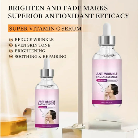 Instant Anti Wrinkle Aging Effect Remove Facial Wrinkles Serum To Fine Lines Around The Eyes Crow's Feet Neck Wrinkle Serum