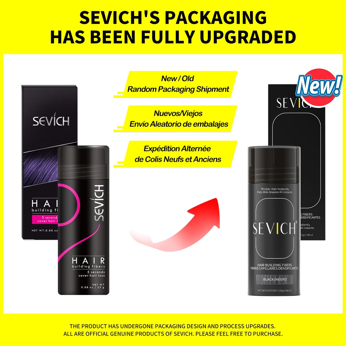 Hair Building Fibers Keratin Thicker Anti Hair Loss Products Concealer Refill Thickening Hair Fiber Powders Growth sevich 25g