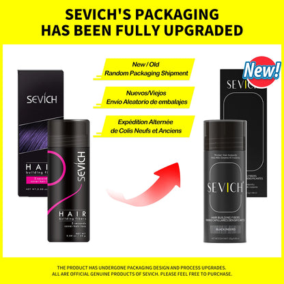 Hair Building Fibers Keratin Thicker Anti Hair Loss Products Concealer Refill Thickening Hair Fiber Powders Growth sevich 25g