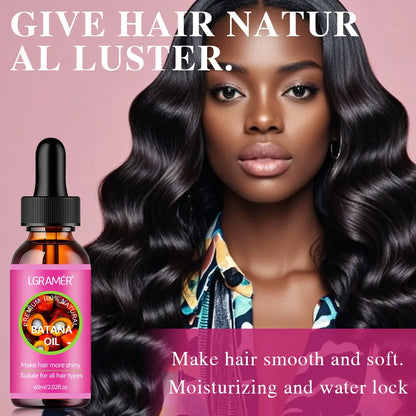 100% Pure Organic Hair Mask Batana Oil Hair Growth Oil Natural Treatment Nourish Reduce Hair Loss Anti-Breakage Hair Products