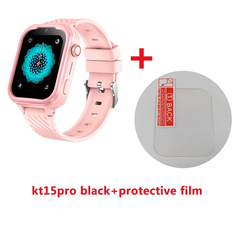 Wonlex 4G Children Smart Watch GPS WiFi  Video Call SOS KT15pro Phone Watch Camera Monitor Tracker Location Kids Smart Watch