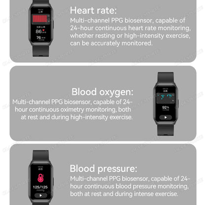 2025 Smart Bracelet Women Sport Smartwatch Men Heart Rate Sleep Monitoring Waterproof Fitness Smart Watch Ladies For Android IOS