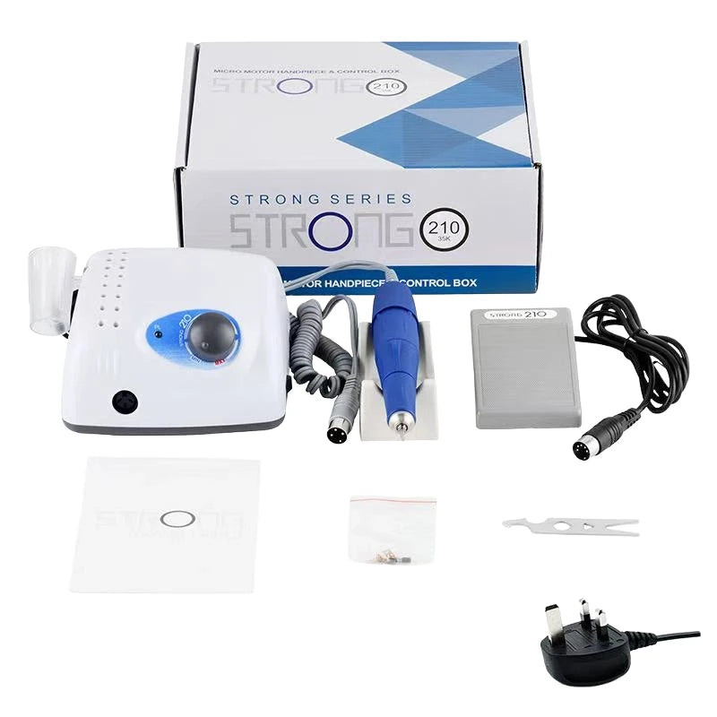 Professional 65W Nail Drill Machine - 40,000 RPM Strong E-file with Advanced Micro Motor, for Salon & Home Nail Art