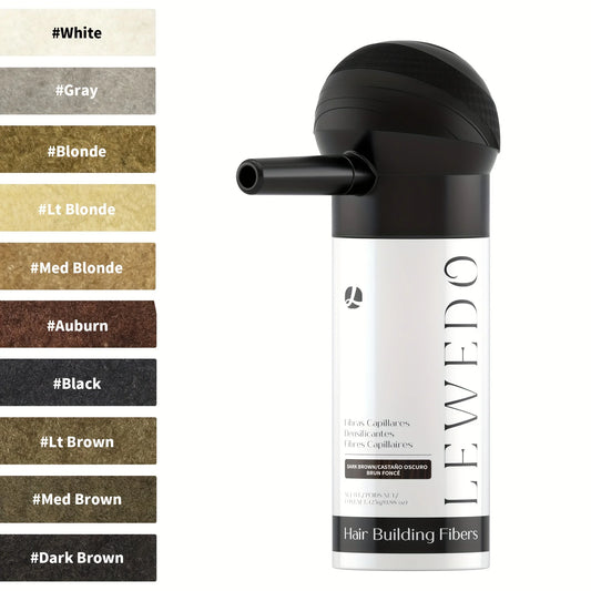 2pcs/set Hair Fibers Regrowth Powders Keratin Applicator Hair Building Fibers Spray Pump Hair Growth Products Beauty Health