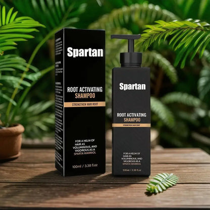 Spartan Root Activator Shampoo Hair Regrowth Non-irritating Fluffy  Nourishing Shampoo Anti Hair Loss Shampoo Hair Care Product
