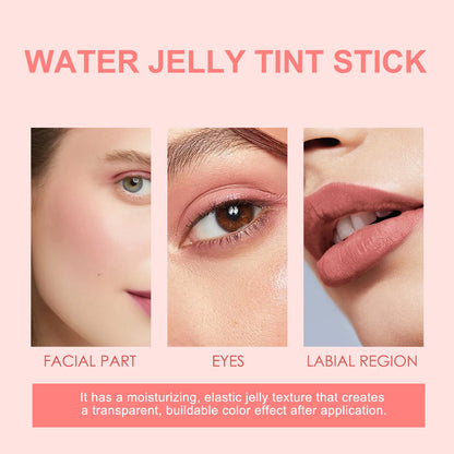 Milk Jelly Powder Blusher Moisturized Blusher Stick Long Lasting Brighten Matte Facial Contour Rouge Makeup Lip Tint
