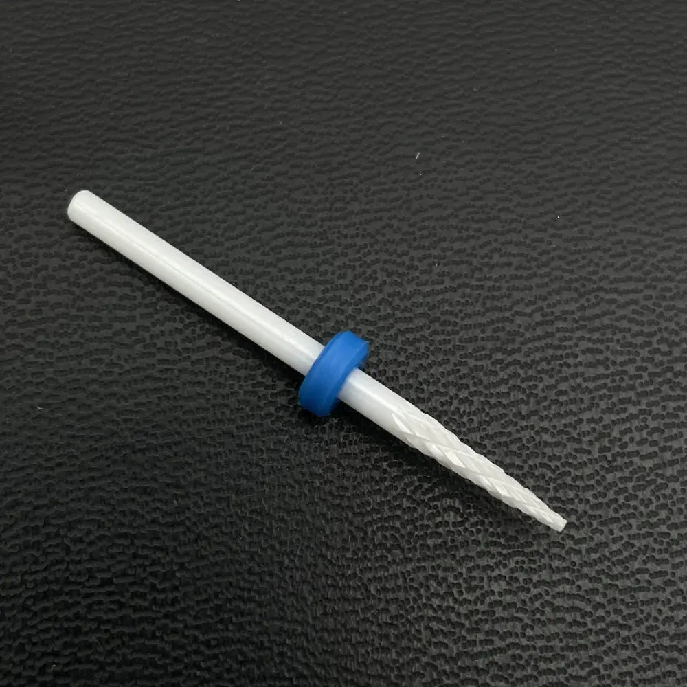 1pcs Ceramic Nail Drill Bits Rotary Cutter Clean Apparatus for Manicure Nail Milling Machine Accessories Remove Nail Gel Tools