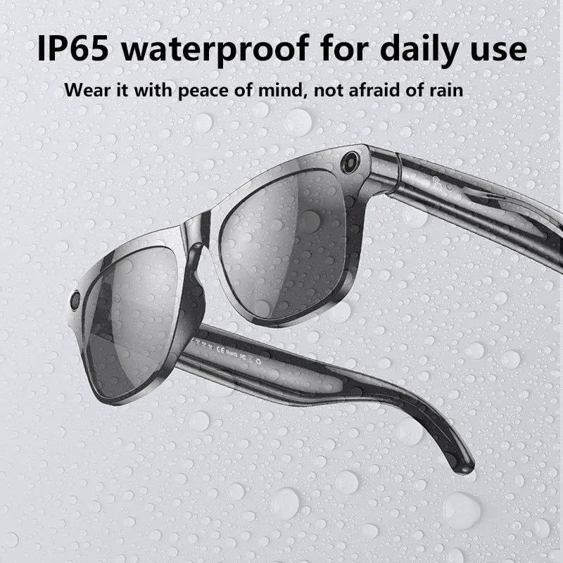 XIAOMI 4K HD AI Smart Glasses Chat 260Mah Battery Voice Assistant Control GPT 100MP Camera Bluetooth Call Smart Glasses