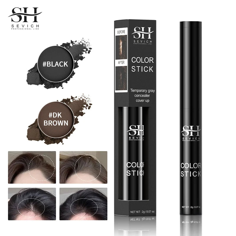Hairline Repair Stick Hair Dye Stick Pen Blonde Hairline Repairing Pen Hair Powder Waterproof Hairline Refill Cover Gray Hair