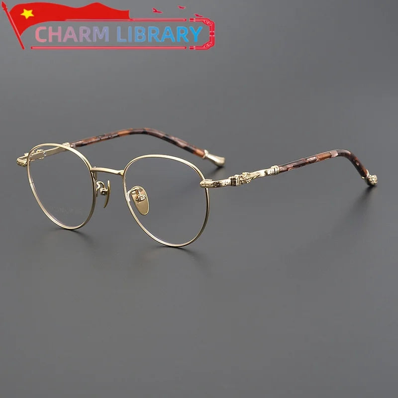 Eyeglass Frame For Men Titanium Acetate Designer Luxury Brand Women Myopia Reading Titanium Eyeglasses Prescription Eyewear