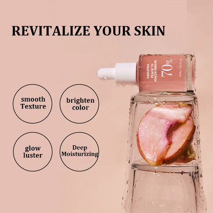 Korean Skincare Peach Niacinamide+Azelaic Acid Serum - Brightening & Soothing, For Glowing Skin