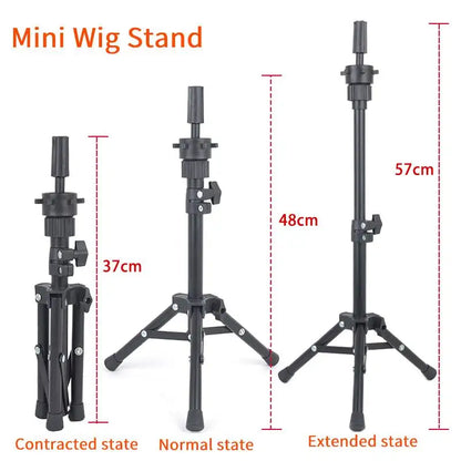 Wig Stands Female Mannequin Head with Tripod Stand Model Practical Dummy Foam Head Lightweight Durable Portable Wig Head
