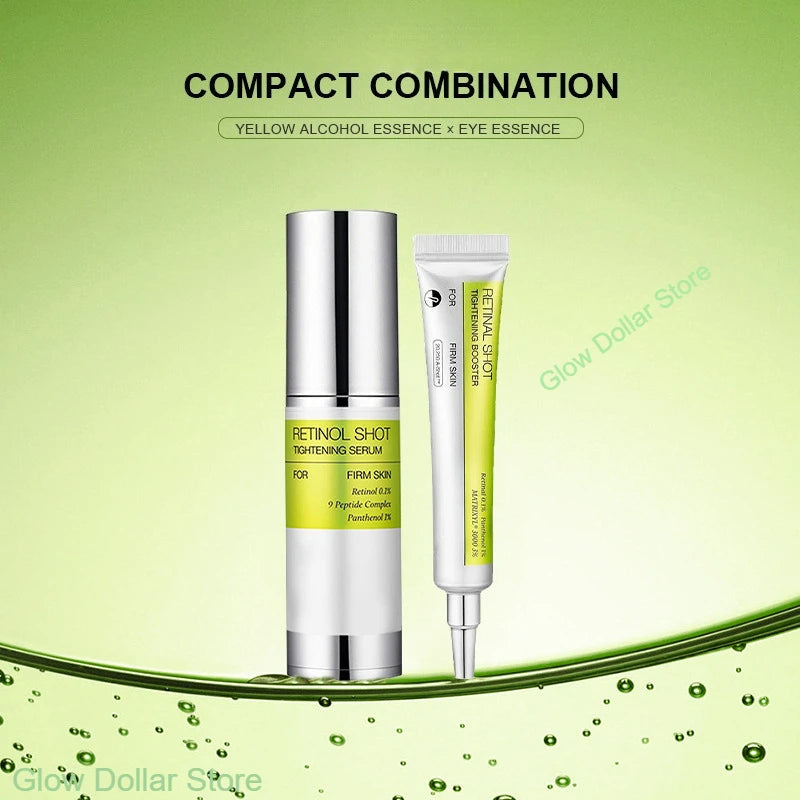 Korean Skin Care Retinal Booster Essence Nourishing Moisturizing and Firming Eye Cream,Face Brightening Retinol Vitamin C Serum