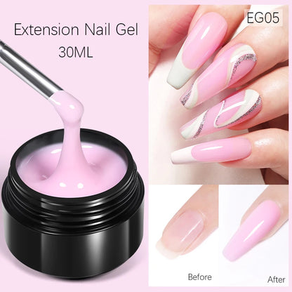 Born Pretty 15ml Aurora 3D Shaping Non Stick Hand Nail Extension Gel Soak Off UV LED For Nail Building Manicure Construction Gel