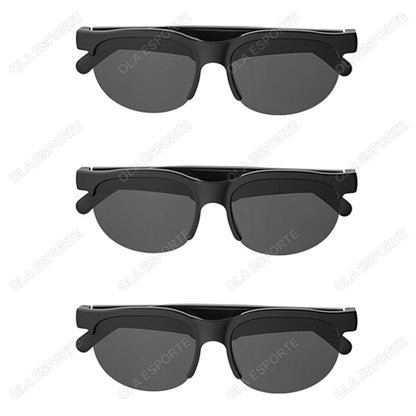 New Smart Glasses Men Bluetooth 5.3 Earphones Anti-Blu-ray Stereo headset Dual Speaker Touch Music Control Headphone Sunglasses