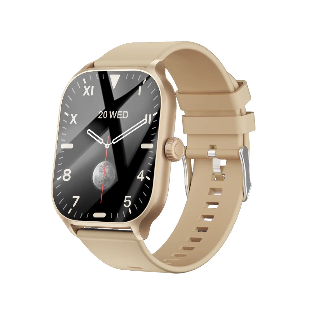 LAXASFIT 2.01“ Bluetooth Call Smart Watch Support 100+ Sports IP68 Waterproof 2024 New Man Woman Message Reminder Smart Watch