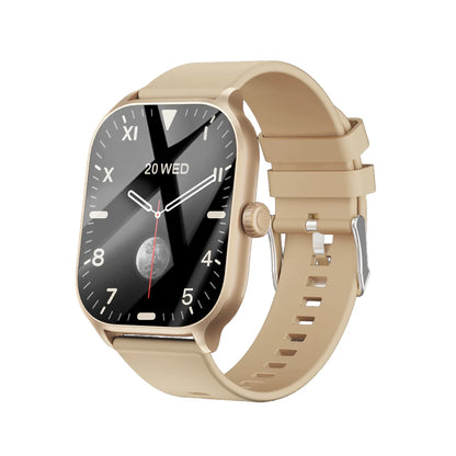 LAXASFIT 2.01“ Bluetooth Call Smart Watch Support 100+ Sports IP68 Waterproof 2024 New Man Woman Message Reminder Smart Watch