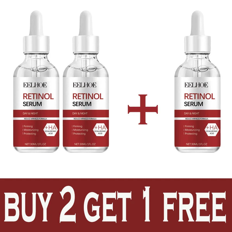 Instant Firming Lifting Anti-Aging Serum Fade Fine Lines Whitening Korean Skin Care Product New Retinol Face Serum for Wrinkles